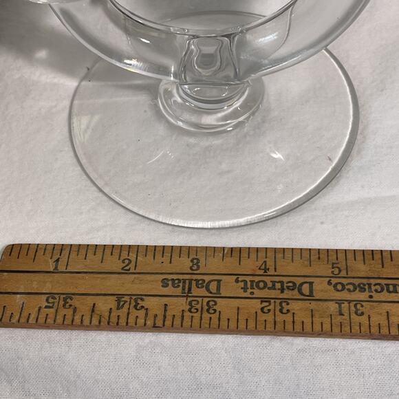 Vintage Style Glass Double Tapered Candle Holder - Picture 5 of 6